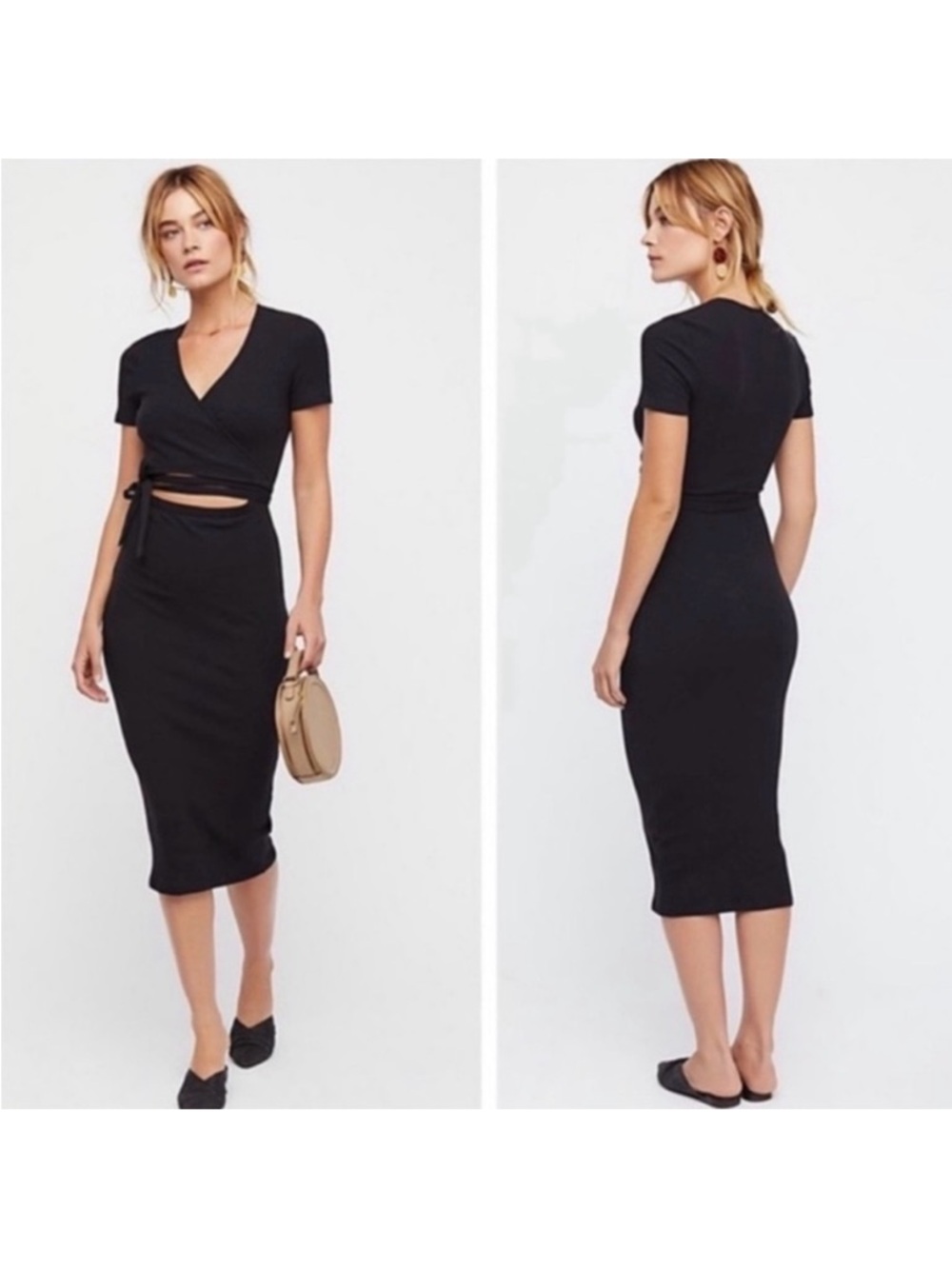 FP Beach Vroom Vroom Midi Tie Dress
